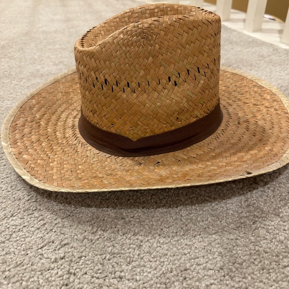 Woven Hat with Black Band - Picture 5 of 8